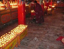 Prayers for the Dalai Lama in Rebkong